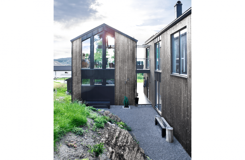 NorgesHus bygget i brædder fra Superwood